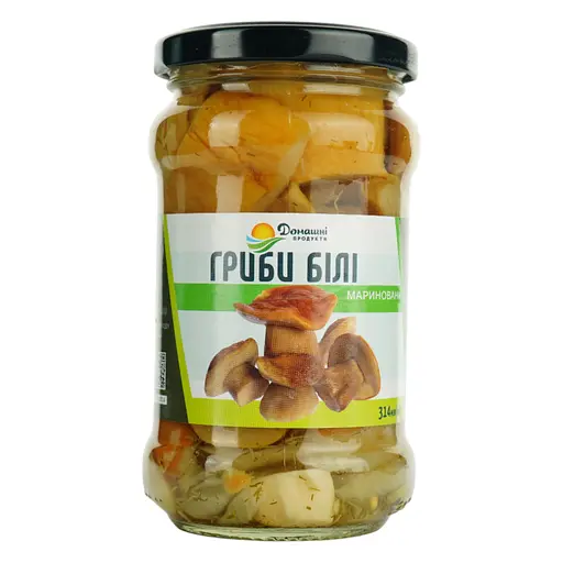 Белые грибы Домашні продукти маринованные 280 г