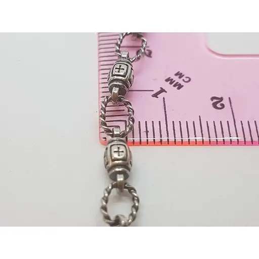 Серебряная цепочка Харьков Цепь (Фантазийное). 1810-Ч 60 - фото 4