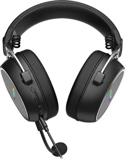 Наушники Hator игровые гарнитура для геймеров Hypergang 3 Hi-Res (ESH50) черная - фото 5