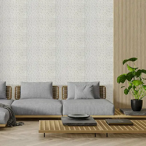 Самоклеющаяся декоративная настенно-потолочная 3D панель 700х700х6,5мм Паутина (115) SW-00000007 - фото 4