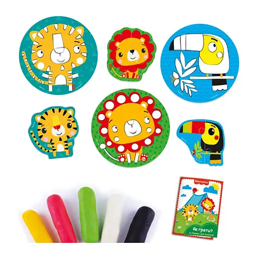 Набір для творчості Fisher Price "Казковий зоопарк" VT4502-03 з екотістом - фото 3