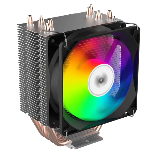 Воздушное охлаждение 2E Gaming AC90D4 ARGB Black (2E-AC90D4-ARGB)