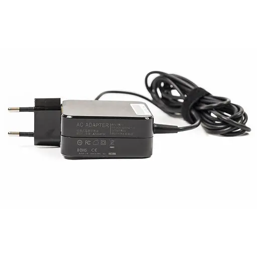 Блок живлення для ноутбука PowerPlant для ноутбука Asus 220V, 19V 45W 2.37A, 4.0х1.4мм, wall mount (AS45F4014) (WM-AS45F4014) - фото 1