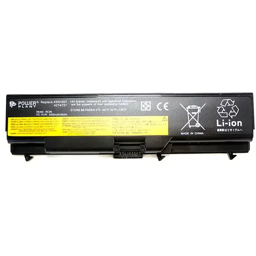 Акумулятор PowerPlant для ноутбуків IBM/LENOVO ThinkPad T430 (42T4733) 10.8V 5200mAh