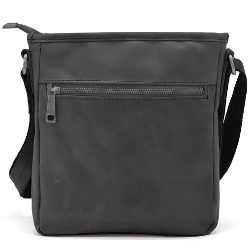 Чоловіча шкіряна сумка через плече TARWA 22х25.5х3.5 см sum0025691 - фото 4