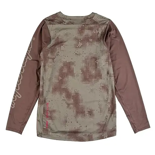 Велоджерси Troy Lee Designs Skyline Chill Jersey Scattered L Olive (1106-353999014) - фото 2