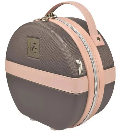 Бьюті-кейс Semi Line 5L Brown/Pink Cream (T5673-1) (DAS302677) - фото 1