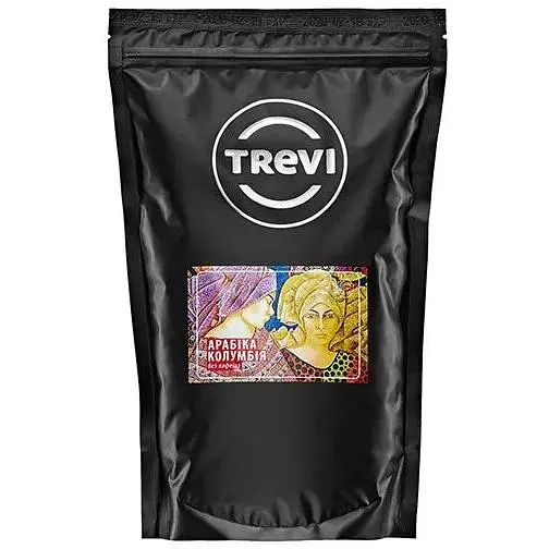Кофе в зёрнах Trevi Арабика Колумбия без кофеина 500 г - фото 1