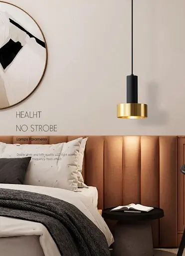 Світильник підвісний KLOODI DECO PE-LORA148 GU10 BK/GD - фото 3