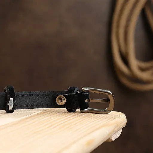 Ремень кожаный Vintage женский 1,4х111 см acs0018709 - фото 7