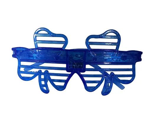 Окуляри для свят KO-02, з підсвічуванням, у пакеті Вид 3 - фото 1