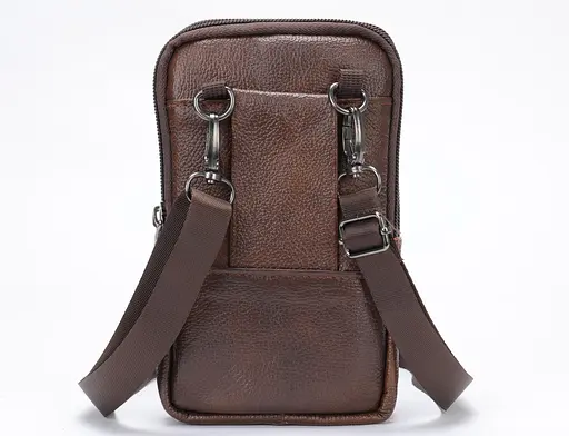 Сумка-барсетка на ремень мужская Vintage 10х17,5х3,5 см 000158542 - фото 3