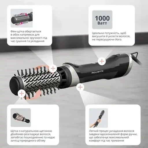 Фен-щітка ROWENTA UB9540F0 - фото 4