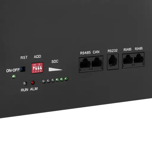 Акумулятор LP LiFePO4 48V (51,2V) - 230 Ah (11776Wh) (Smart BMS 200A) с LCD RM - фото 5