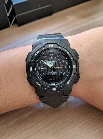 Чоловічий наручний годинник Skmei Marshal Black VIP - фото 6