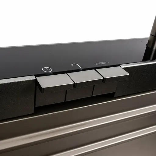 Кухонна мийка 75x45D PVD сіра Platinum Handmade Водоспад, Нержавіюча сталь - фото 5