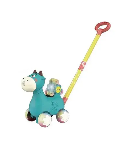 Каталка с мыльными пузырями 9001/90010, подсветка, мелодии, мельница, в коробке (6976939190010) - фото 1