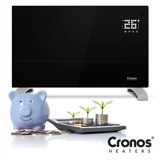 Конвекторний обігрівач Cronos Heaters 2в1 2000W Wi-Fi Black - фото 10