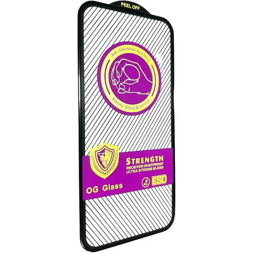 Захисне скло DK для Apple iPhone 15 Ultra Strong V Strength ESD Full Glue 017869 black