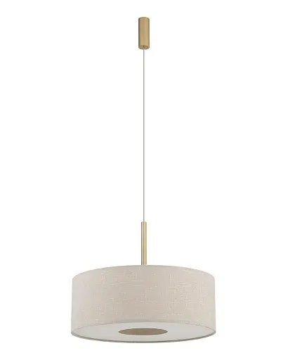 Подвесной светильник, люстра Nowodvorski 11652 Santana M E27 1x25W IP20 бежевый - фото 1