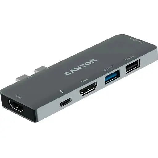 Док-станція для ноутбука Canyon USB Type-C 7-in-1 (CNS-TDS05B)