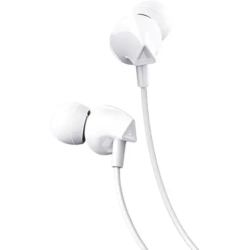 Навушники Hoco M60 Perfect sound universal earphones with mic білі