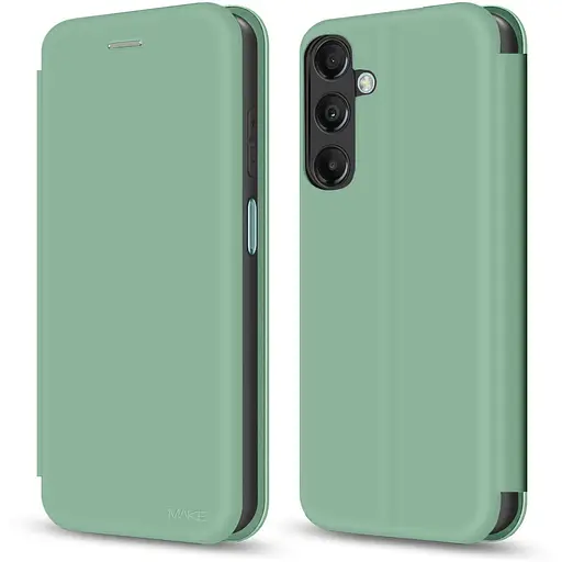 Чохол-книжка Make Samsung A16 Flip Light Green