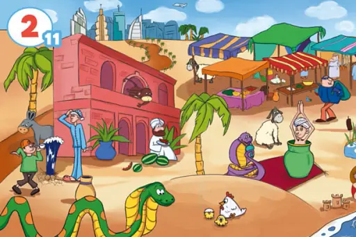 Навчальний віммельбух : Від 1 до 10 - фото 4