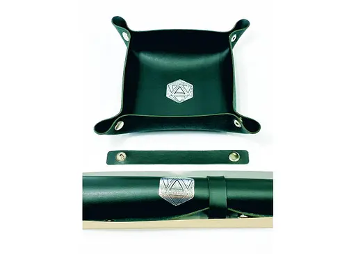 Настольная игра Планета Ігор Лоток для кубиков D20 (зеленый) (Dice tray D20 green) (pi-dt015) - фото 11