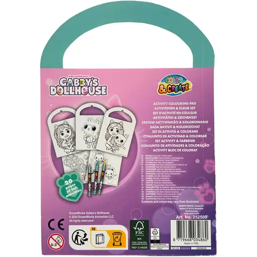 Раскраска Gabby's Dollhouse Активити (GD252500) - фото 2