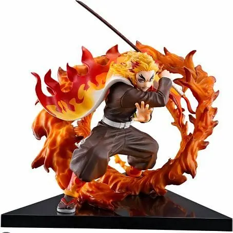 Фигурка Bandai Клинок, уничтожающий демонов Кедзюро Ренгоку Demon Slayer Kyojuro Rengoku 18 см KH DS KR 02 - фото 1