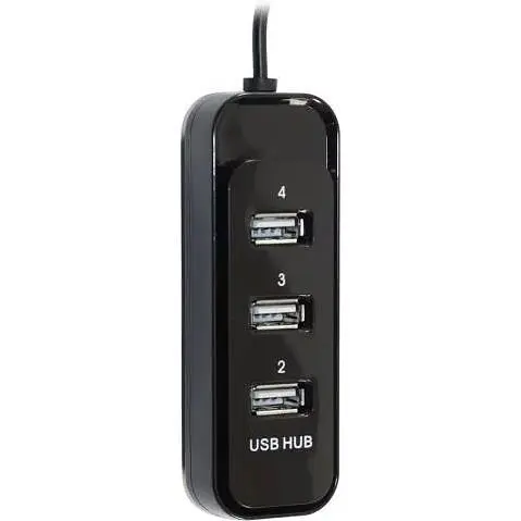Хаб Usb Atcom TD4006, белый, Usb 2.0 - 4xUsb 2.0, кабель 12 см (10726) - фото 1