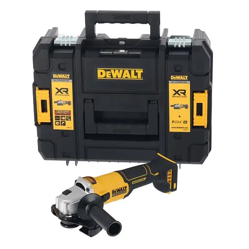 Шліфмашина кутова акумуляторна безщіткова DeWALT, 18 В XR Li-lon (DCG407NT) - фото 7