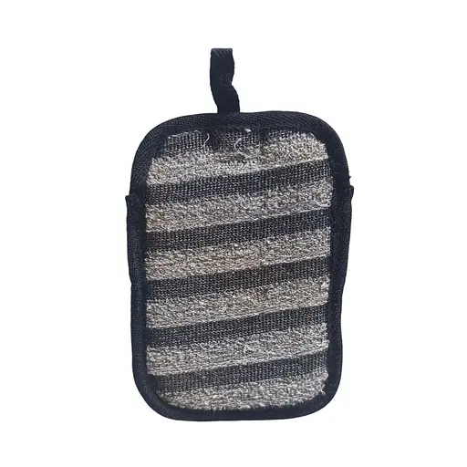 Мочалка-мешочек хлопок уголь SPA Beauty Line (412257) - фото 1