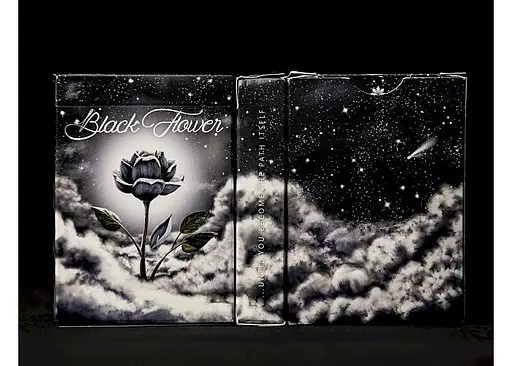 Карты игральные United States Play Card Company Black Flower by Jack Nobile (PC_BFJN) - фото 5