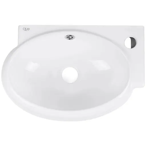 Раковина Qtap Leo без донного клапана QT11115011RWN - фото 1