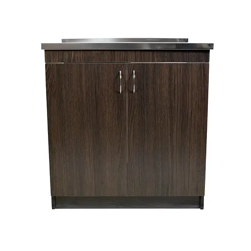 Тумба з накладною мийкою для кухні ЛДСП 80х60х83 см Венге (52868-01124)