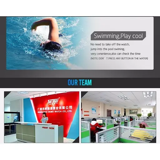 Спортивний годинник з Bluetooth Skmei 1227 (red) - фото 5