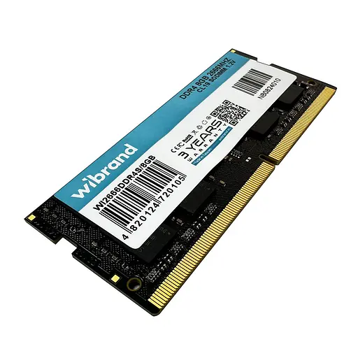 Оперативная память DDR4 Wibrand 8GB 2666MHz CL19 SODIMM - фото 3