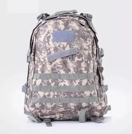 Тактический рюкзак 43 л + система Molle + ткань Oxford Серый пиксель - фото 4