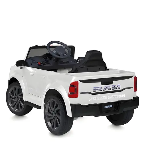 Электромобиль детский Bambi Джип Dodge M 5766EBLR-1 RAM 2 мотора 35W 1 аккумулятор 12V10AH MP3 - фото 6