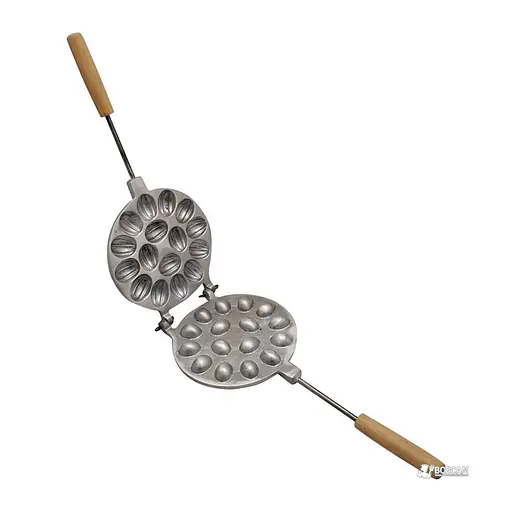 Орешница форма для выпечки орешков — 16 половинок орехов, ХЕАЗ 81836 - фото 4