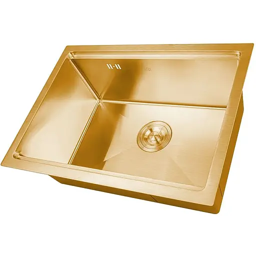 Золота мийка Nett NG-5742 під стільницю з нержавійки 1.5 мм кухонна станція - фото 2