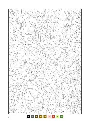 50 магічних фарбованок. Зоосвіт - фото 4