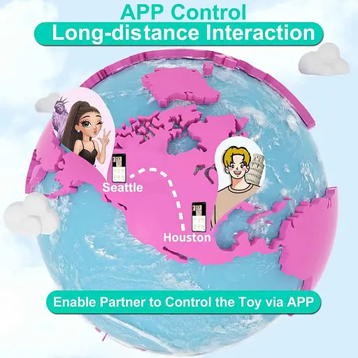 Віброяйце B - Series Cute Little Tadpole Egg 9.5 см (фіолетовий) - фото 7