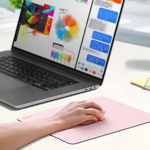 Коврик для мыши Baseus Mouse Pad (B01055504411-00) розовый - фото 6