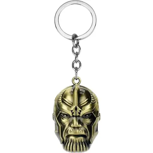 Брелок 3D Avengers: Infinity War Thanos Танос 3D голова bronze.705 - фото 1