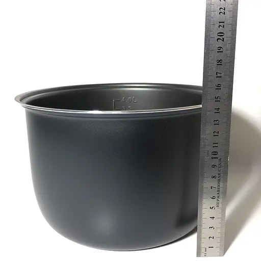 Чаша к мультиварке REDMOND RMC-M26, антипригарное покрытие, 5 л., H=145мм, (аналог RB-A503, RB-C508, RB-C505) - фото 9