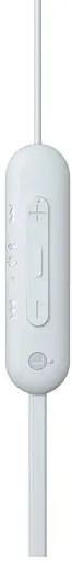 Sony Навушники WI-C100 In-ear IPX4 Wireless Білий - фото 3