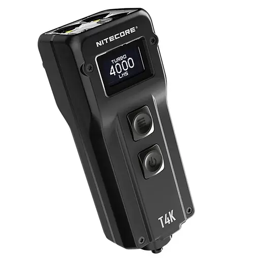 Ліхтар наключний Nitecore T4K з OLED дисплеєм (1088-6-1437) - фото 4